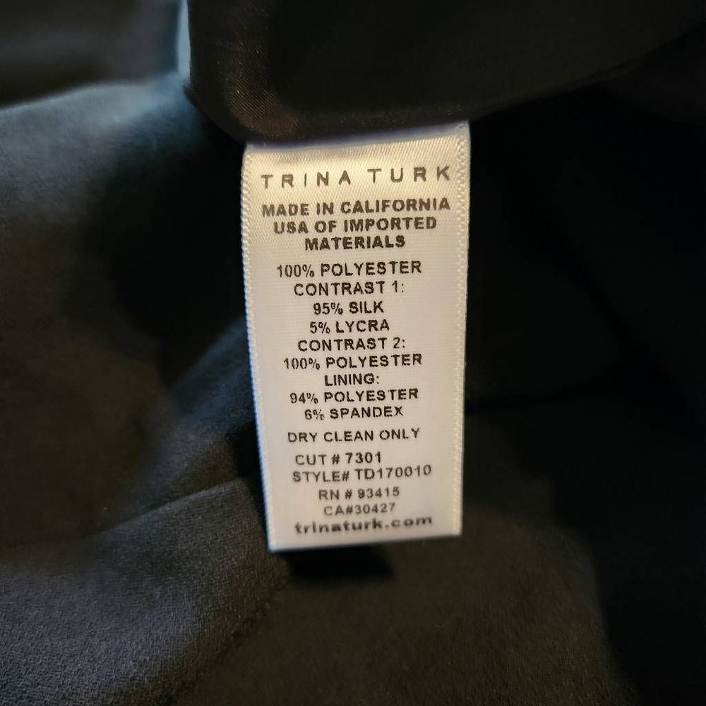 New Trina Turk Lauren Cold Shoulder Sheath Dress - Picture 9 of 11